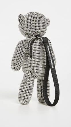 Alexander Wang Beiress Wristlet- White Crystal Mesh -Shop Bop awang436411af4e 1632408840459 2 0. UX357 QL90