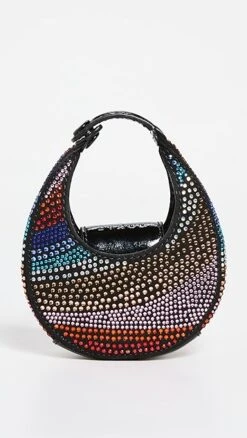 STAUD Micro Moon Crystal Pouchette