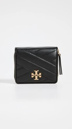 Tory Burch Kira Chevron Bi-Fold Wallet