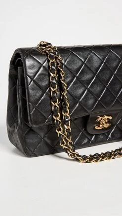 What Goes Around Comes Around Chanel Black Lambskin 2.55 10" Bag -Shop Bop wgadb361081071b 1663948155421 2 0. UX357 QL90