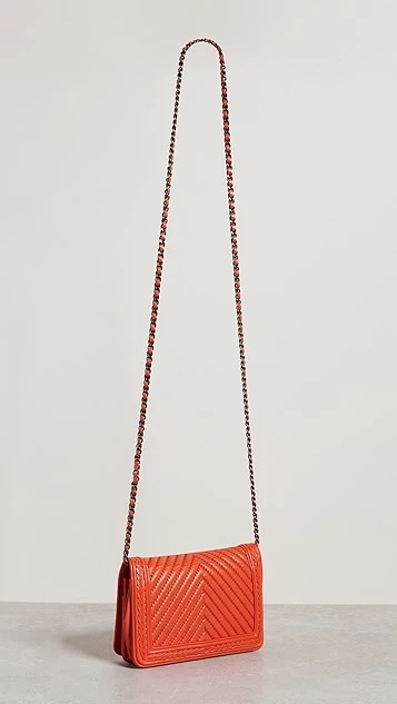 What Goes Around Comes Around Chanel Orange Calf Braid Boy Bag 3 What Goes Around Comes Around Chanel Orange Calf Braid Boy Bag - Image 3