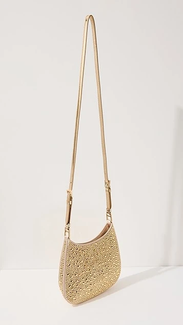 What Goes Around Comes Around Prada Gold Embellished Cleo Bag 2 What Goes Around Comes Around Prada Gold Embellished Cleo Bag - Image 2